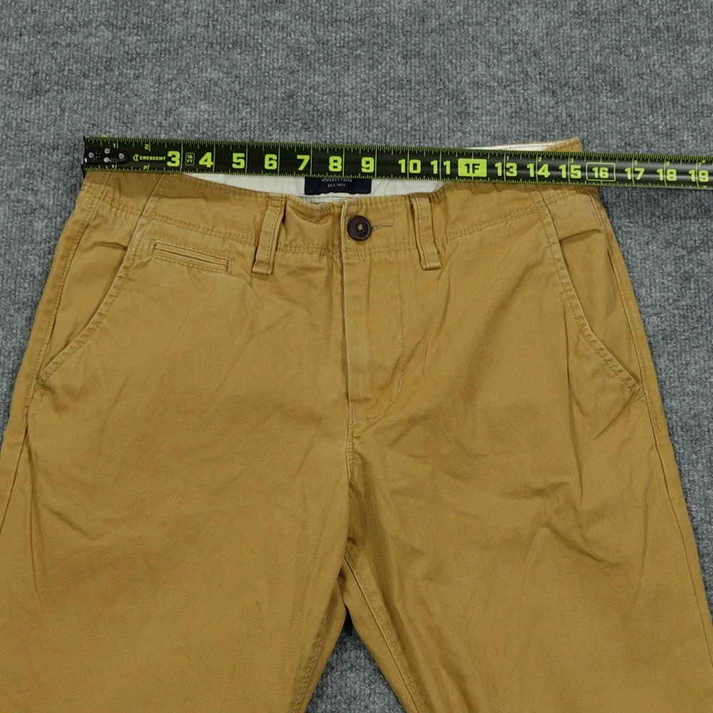 American Eagle Pants Mens 30x32 Khaki Original Straight Leg Cotton Chinos